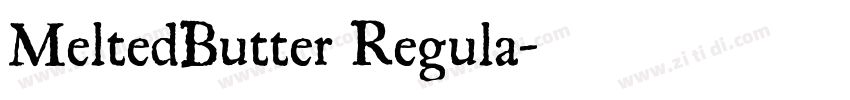 MeltedButter Regula字体转换